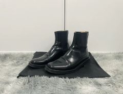 BALENCIAGA バレンシアガ レザー サイドゴアブーツ 40 - メルカリ