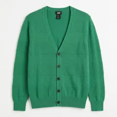 H&M エイチアンドエム カーディガン グリーン XSサイズ UNIQLO風のサムネイル