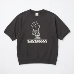 PEANUTS ピーナッツ チャーリー・ブラウン プリントTシャツ L GU風のサムネイル