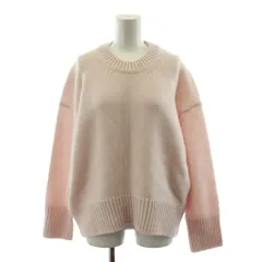 ギャルリーヴィー GALERIE VIE トゥモローランド 23AW ファインウール クルーネックプルオーバー ニット セーター 長袖 S ピンク 23023402302 /AN54のサムネイル