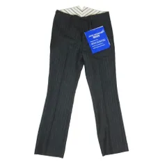 JUNYA WATANABE COMME des GARCONS MAN ジュンヤワタナベコムデギャルソンマン AD2024 WN-P025-051-1-1 ストライプ スラックス パンツ グレー系 XS【新古品】【未使用】【中古】のサムネイル