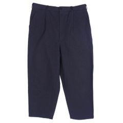 COMME des GARCONS HOMME コムデギャルソンオム 22AW HJ-P003 AD2022 コットン チノ クロス トラウザーズ パンツ チャコール系 M【中古】 COMME des GARCONS HOMME コムデギャルソンオム 22AW HJ-P003 AD2022