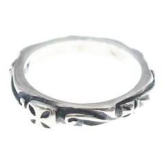 Bill Wall Leather/BWL (빌 월 가죽) Thin Cross Ring 싱크로슬링 실버