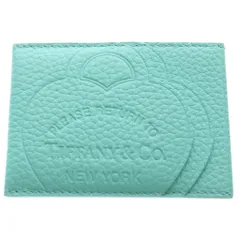 TIFFANY & Co. (ティファニー) リターントゥティファニー カードケース フラグメントケース 名刺入れ ティファニーブルー レザーのサムネイル