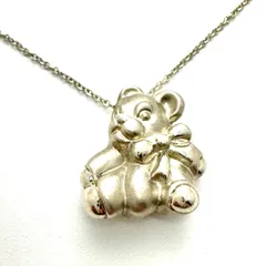 TIFFANY&Co. ティファニー ジュエリー テディベアNC/SV/5.7g 貴金属・宝石 ネックレス シルバー SV シルバー レディース【中古】471のサムネイル