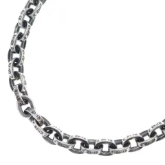 CHROME HEARTS (クロムハーツ) PAPER CHAIN 18 ペーパーチェーンネックレス 18inch シルバー BCA086のサムネイル