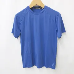 アールエルエックス ラルフローレン RLX RALPH LAUREN ゴルフ Tシャツ 丸首 半袖 ロゴ 速乾 青 ブルー XSのサムネイル