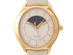 PIAGET ピアジェ  ラムライト ステラ  G0A40110  イエローゴールド/革  自動巻き ホワイト文字盤 ボーイズ【432】【2143200678476】のサムネイル