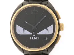 FENDI フェンディ ウォッチ モンスターバグズ クロノ 時計 21200G 腕時計 ステンレス/セラミック ブラック クオーツ ブラック文字盤 メンズ【中古】433のサムネイル