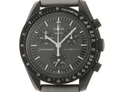 Swatch スウォッチ Swatch×OMEGA MISSION TO MERCURY S033A100 腕時計 セラミック/ナイロン クオーツ ダークグレー文字盤 メンズ【中古】473のサムネイル