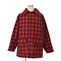 【WOOLRICH】80s チェックハンティングウールジャケットのサムネイル