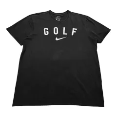 (1万円 ヴィンテージ) NIKE ゴルフ ブラック 半袖Tシャツのサムネイル