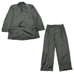 (セット) LANVIN 90s オールド ダブル ブレザー スーツ ジャケット セットアップのサムネイル