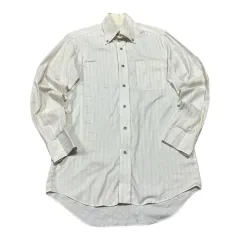 (1万円 ヴィンテージ) Male & Co JPN 白 ストライプ シャツのサムネイル