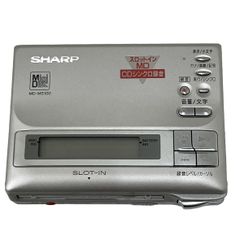 SHARP MDプレーヤー MD-DS77 ジャンク品 希少 SHARP MD-MT77S ポータブルMDレコーダー/通電ジャンク - メルカリ
