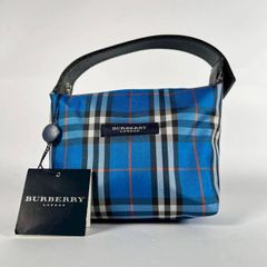 希少✨BURBERRY LONDON アクセサリーポーチ バンドバッグ 総柄 - メルカリ