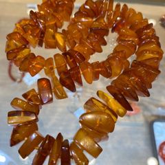 琥珀ネックレス重约41.1g（13） - メルカリ