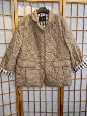 DAKS レディース キルティング ジャケット ブラウン 77のサムネイル