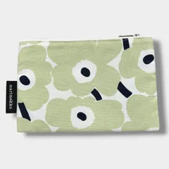 marimekko ウニッコ ポーチ ライトグリーン コスメポーチ 化粧ポーチ 小物入れ マリメッコのサムネイル