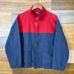 90s Polo by Ralph Lauren ポロ ラルフローレン ツートン切り替え ナイロンジャケット サイズ メンズ S 90年代  ヴィンテージ 古着 r26062142のサムネイル