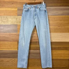 USA製 90s Levi's 501 リーバイス デニム パンツ サイズ W31 L34 メンズ M位 赤タブ トップボタン裏 552 アメリカ製 90年代  ヴィンテージ 古着 r26062173のサムネイル