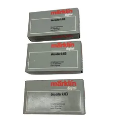 Marklin メルクリン 6083 デコーダー 3個セット decorder k 83 ジャンク C11410129のサムネイル