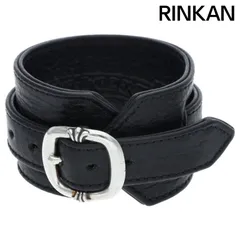 クロムハーツ  RR TINY BUCKLE/ロックンロール レザーブレスレット メンズ 1のサムネイル