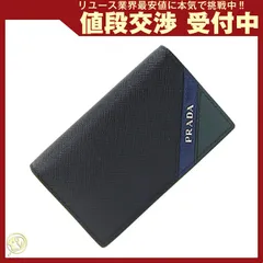  プラダ 名刺入れ 2MC122 ブラック レザー 中古のサムネイル