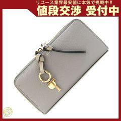 Chloe 長財布 ラウンドファスナー グレー - メルカリ