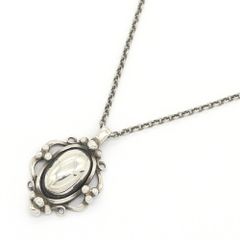 グッチ ネックレス カットアウトG 228363 SV - メルカリ