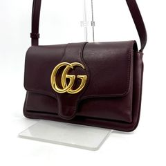 GUCCI オールドグッチ マイクロGG ショルダーバッグ PVC レザー