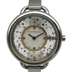 STAR JEWELRY スタージュエリー 腕時計 レディース アナログ クォーツ ラウンドフェイス 限定 星座 クリア シルバー/ホワイト 中古 T1のサムネイル