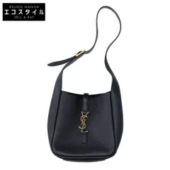 SAINT LAURENT PARIS　サンローランパリ　新品同様 LE 5 A 7 グレインレザー ソフトベビーバッグのサムネイル