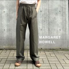 25ss マーガレットハウエル WASHED COTTON POPLIN パンツ - メルカリ