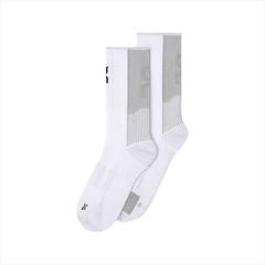 【新品】On オン Performance Run Sock High U White/Glacier 2UF10040813 ユニセックス ランニングソックス パフォーマンス ラン ソック ハイ ミニクルー ハイソックス クッション 通気性 吸湿速乾 ドライ