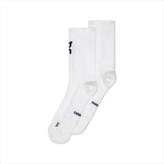 【新品】On オン Core Run Sock High 2P U White 2UG10050069 ユニセックス ランニングソックス コア ラン ソック ハイ 2足組 2足セット ミニクルー ハイソックス クッション 通気性 吸湿速乾 ドライ 着圧アーチサ