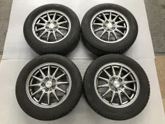 ◎すぐ使えます 深溝 TOYO 215/60R16 小傷良品 16inc 6.5J +53 114.3/5H 即納 個人宅OK 4本セット 検) ヴェゼル WR-V CR-V オデッセイ CX-3のサムネイル