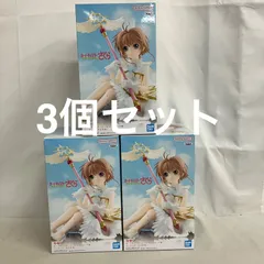 未開封 カードキャプターさくら クリアカード編 木之本桜 フィギュア 3個セット SF7208 c107のサムネイル