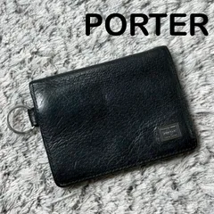 PORTER ポーター コインケース 小銭入れ ブラック レザーのサムネイル