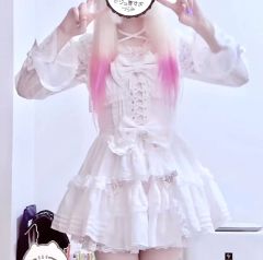 ♡LIZLISA フロントティアードシフォンワンピース♡ - メルカリ