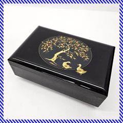 本金蒔絵 駿河塗商標 春の海 オルゴール - メルカリ
