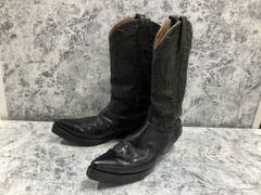 USA製】Larry Mahanラリーマハンウエスタンブーツ 黒 22.5cm - メルカリ