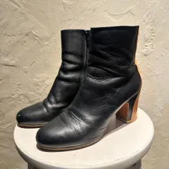 Maison Martin Margiela メゾン マルタン マルジェラ Shorts Boots ヒール ブラック size:36【代官山B07】のサムネイル
