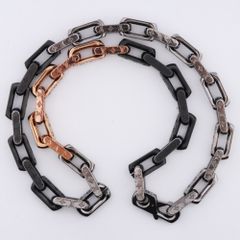 極美品 ルイヴィトン コリエ モノグラム チェーン ネックレス M01190
