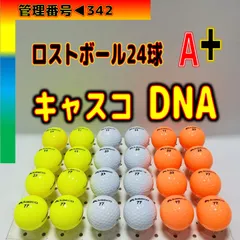 ♻️342♻️▶︎🅰️➕評価【ラウンド使用可能】【キャスコ▶︎▶︎DNA▶︎製造年代▶︎不揃い】【カラー混合24球】のサムネイル