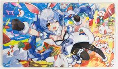 美品 ホロライブ 兎田ぺこら プレイマット 59.5×34 - メルカリ