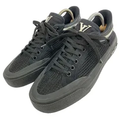 【ルイヴィトン】本物 LOUIS VUITTON 靴 24.5cm 黒 LVロゴ スニーカー STAPLES EDITION カジュアルシューズ 男性用 メンズ スペイン製 5のサムネイル