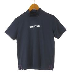 BRIEFING ノースリーブ モックネック シャツ ネイビー - メルカリ