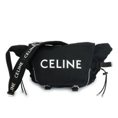 ◎本物 美品 CELINE ナイロン トレッキング ブラック ウエストバッグ