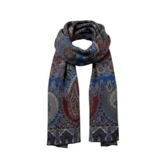 14g5 ETRO エトロ 大判ストール ペイズリー柄 総柄 マルチカラー メンズ 男性用 ユニセックスu02tのサムネイル
